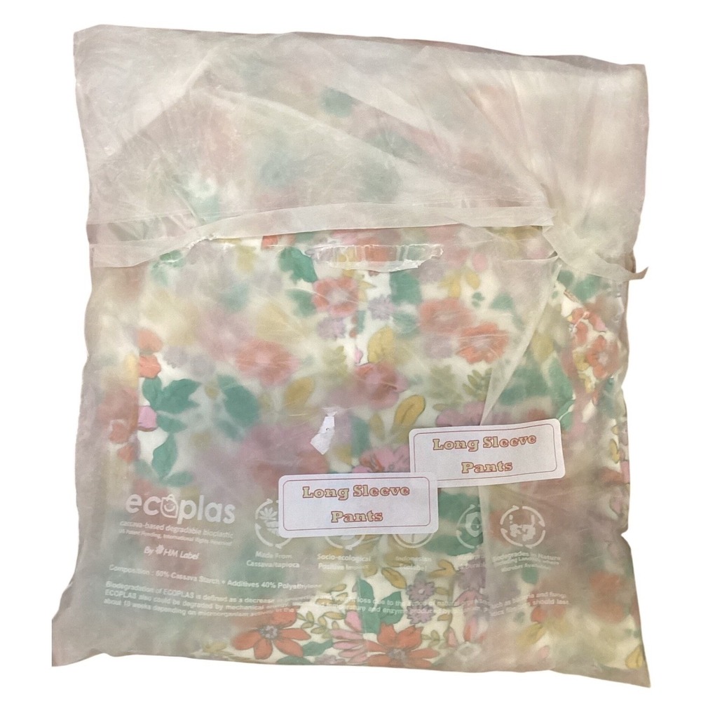 Piyama NWT Marlon Long Sleep Set Bloom Floral Australian Pajamas - Large - Picture 9 of 9